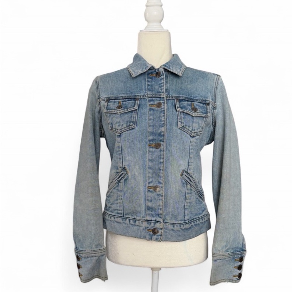 Eddie Bauer Light Blue Jean Jacket